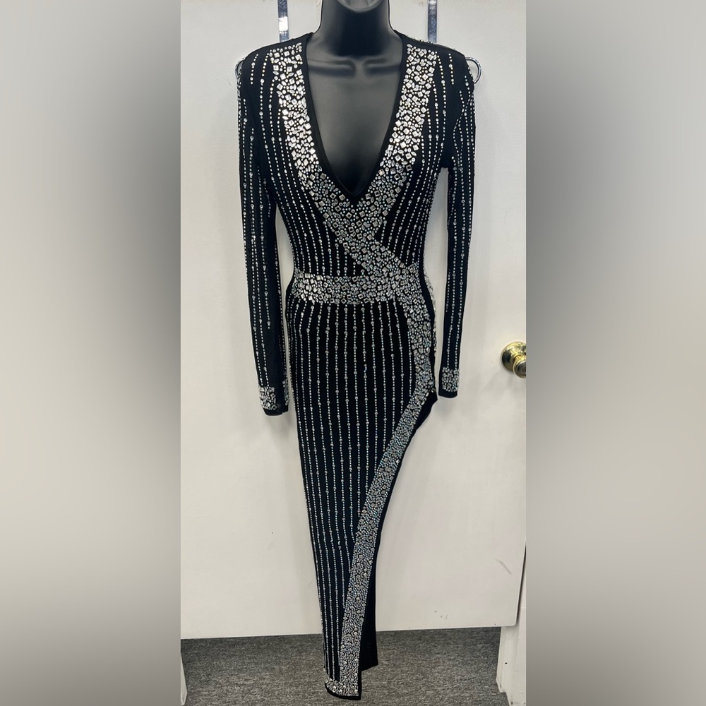 Jeweled fashion nova dress
